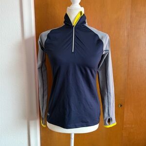 Lauren Ralph Lauren L-RL Athletic Quarter Zip Pullover XS